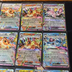 12 Card Eeveelutions Sv8a Terastal Festival Ex Pokemon TCG JP NM Eevee Lot NM - Image 3