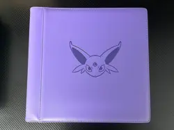 Pokemon Espeon Eevee GX Advanced theme 480 Slots Card Sealed Binder Sleeve J70 - Image 2