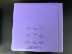 Pokemon Espeon Eevee GX Advanced theme 480 Slots Card Sealed Binder Sleeve J70 - Image 3