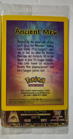 NEW Pokemon Movie 2000 Lot of 2 Sealed Promo Cards (1) Ancient Mew + (1) Moltres - Image 4