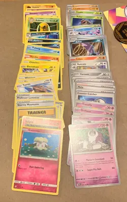 Pokemon card lot, tins and more, no duplicates, includes holos and a graded slab - Image 2