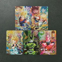 PREORDER Vegito Gogeta Gotenks Cell PUR SDV7 Japanese Dragon Ball Divers Cards - Image 1