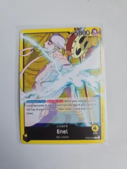 Enel OP05-098 Leader English One Piece CCG Card Near Mint Condition - Image 1