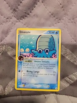 Omanyte 60/92 Common Ex Legend Maker Pokemon Card Non Holo 2006 - Image 1