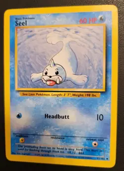 Pokemon card WOTC Base Set Seel 41/102 - Image 2