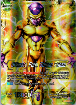 Ultimate Form Golden Frieza BT1-083 Leader Foil Dragon Ball Super Card Game | NM - Image 1