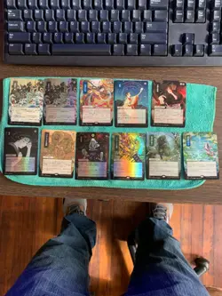11 Japanese Magic the Gathering Card Set - Image 1