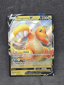 Dragonite V SWSH154 SWSH: Sword & Shield Promo Cards Holo Pokemon TCG - Image 1