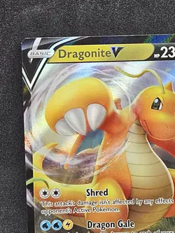Dragonite V SWSH154 SWSH: Sword & Shield Promo Cards Holo Pokemon TCG - Image 2