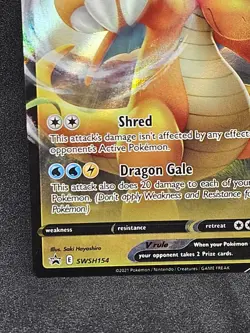 Dragonite V SWSH154 SWSH: Sword & Shield Promo Cards Holo Pokemon TCG - Image 4