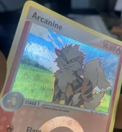 Arcanine 18/112 EX FireRed & LeafGreen Pokemon Card Reverse Holo Foil Rare MP - Image 3
