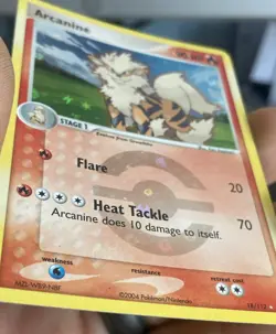 Arcanine 18/112 EX FireRed & LeafGreen Pokemon Card Reverse Holo Foil Rare MP - Image 5