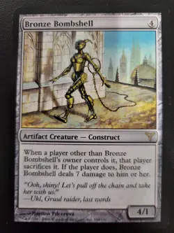 🔮Bronze Bombshell - Dissension - Magic The Gathering - MTG - Image 1