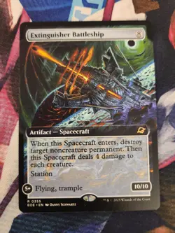 MTG EOE Extinguisher Battleship Borderless - Image 1