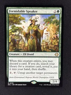 Formidable Speaker 176 R Lorwyn Eclipsed Magic the Gathering MTG NM - Image 1