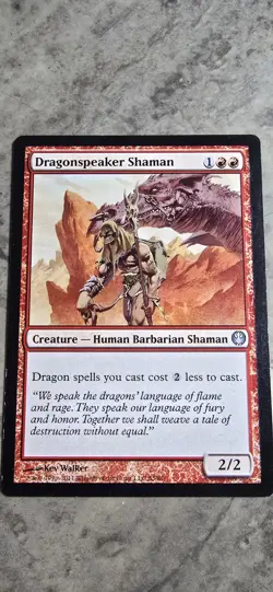 Dragonspeaker Shaman Archenemy Regular Creature Uncommon MTG LP - Image 1