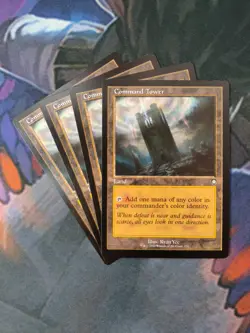 Command Tower x 4 | RETRO | 7% Off 2+ | Brother's War | NM | MTG - Image 1