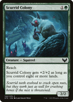 x4 Scurrid Colony STX MTG 142/275 COMMON M/NM 4x - Image 1