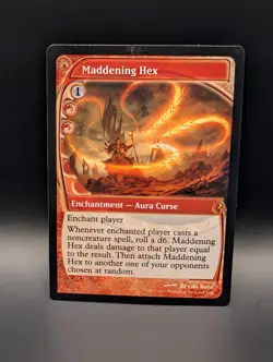 MTG - Maddening Hex - FUTURE SIGHT - Enchantment Aura Curse - MB2 #195 - Rare - Image 1