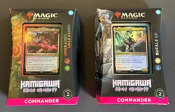 Kamigawa Commander Deck set of 2 Buckle Up, Upgrades Unleashed Magic MTG WotC - Image 1