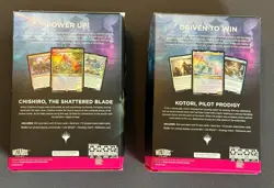 Kamigawa Commander Deck set of 2 Buckle Up, Upgrades Unleashed Magic MTG WotC - Image 2