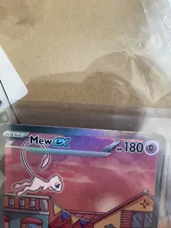 Mew ex SVP 053 Pokemon TCG Scarlet Violet 151 Black Star Promo Full Art Card - Image 2
