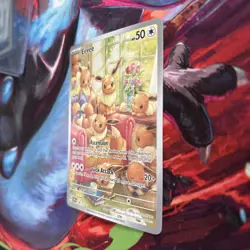Pokemon Eevee Full Art Holo Twilight Masquerade 188/167 Special Illustration - Image 2