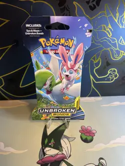 Pokemon Sun & Moon Unbroken Bonds Sleeved Booster Pack Sealed Sylveon Gardevoir - Image 1