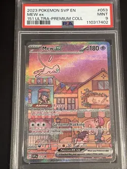 2023 Mew ex SVP 053 Promo 151 Ultra Premium Collection PSA 9 Pokemon TCG - Image 2