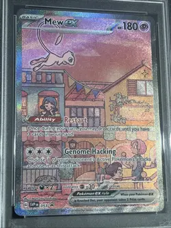 2023 Mew ex SVP 053 Promo 151 Ultra Premium Collection PSA 9 Pokemon TCG - Image 5