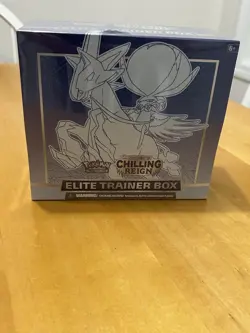 Pokemon Chilling Reign Elite Trainer Box Ice Rider Calyrex FACTORY SEALED - Image 1