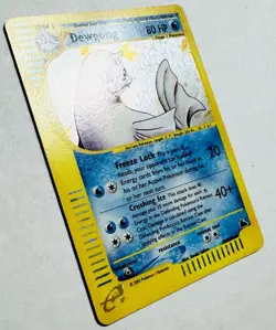 2003 Pokemon Skyridge H6/H32 Dewgong Holo Rare Mint !! “Pack Fresh” - Image 3