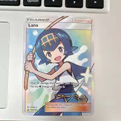 Pokemon Lana Full Art Ultra Rare Trainer Supporter Holo 150/156 Sm-Ultra Prism - Image 1