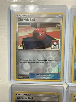 Pokemon Tcg Cherish Ball league cup With Staff Stamp set x4 NM - Image 2