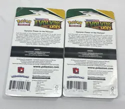 Pokemon Evolving Skies Eevee Promo Coin Blister Lot of 2 Sealed Sword Shield - Image 2