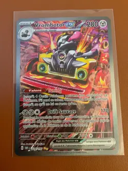 CARTE POKEMON VROMBOTOR EX 224/197 280 PV ECARLATE ET VIOLET FLAMMES OBSIDIENNE - Image 1