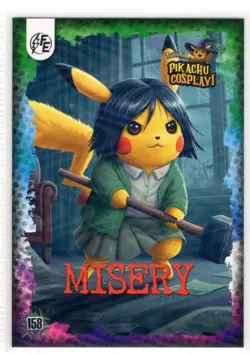 Misery (Pikachu) #158 - Galaxy Holo - Electric Pikachu Cosplay - Pokemon - Image 1