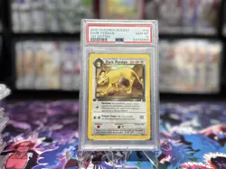 Pokemon Team Rocket Dark Persian 1st Edition PSA 10 42/82 English - Image 1