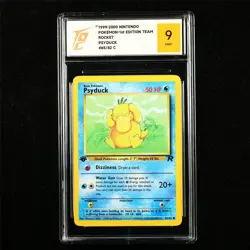 TQG 9 MINT 1999-2000 Pokemon ENG Psyduck 65/82 C - Image 1
