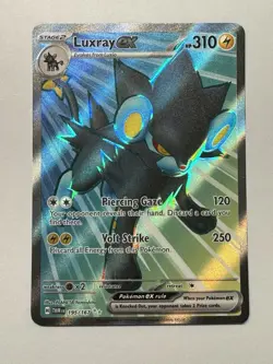 Pokemon TCG - Luxray ex - Twilight Masquerade 195/167 Ultra Rare Full Art Holo - Image 1