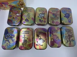 Pokemon TCG Scarlet & Violet 151 Mini Tin Display - 10 Tins (20 Packs) - Image 2