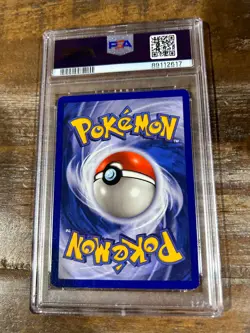 Pokemon 1999 Fossil LAPRAS 1st Edition #25 PSA 8 RARE - Image 2