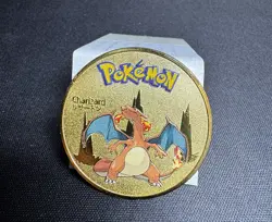 Pokemon Charizard Collectible Coin - Gold Metal Medallion - Image 2