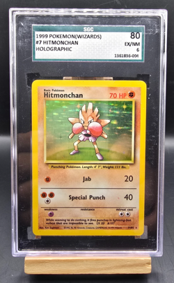 Pokemon Hitmochan Holo #7 1999 Base Set SGC - Image 1