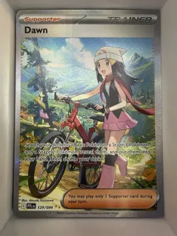 Pokemon TCG Dawn Trainer 129/094 Phantasmal Flames SIR - Near Mint - Image 1