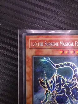 Yugioh: 1st Edition Ido the Supreme Magical Force (Secret Rare) CRMS-EN096 NM - Image 3