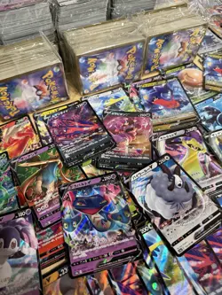 x100 Pokemon Japanese ALL V RR ONLY Full Art Cards - Random Card Lot Collection - Image 1