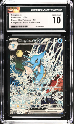 Kingdra ex 131 Sv: Scarlet & Violet Promo Cards Holo Pokemon CGC 10 - Image 1