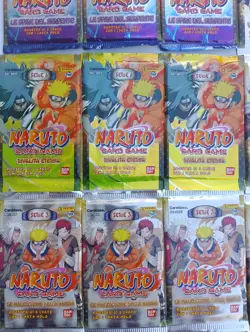 NARUTO Card Game LOTTO 12 Bustine serie 2-3-4-6 ITA Panini BANDAI - Image 3