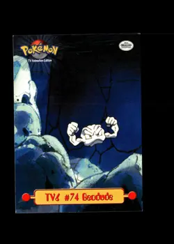 Geodude : 99 Topps Pokemon TV Animation Edition Card#TV6 + Fast FREE Ship - Image 1